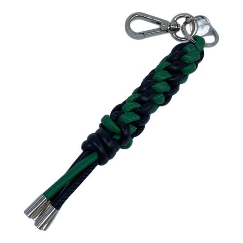 CRISTY FOLD KNOT CHARM メンズ グリーン×ブラック