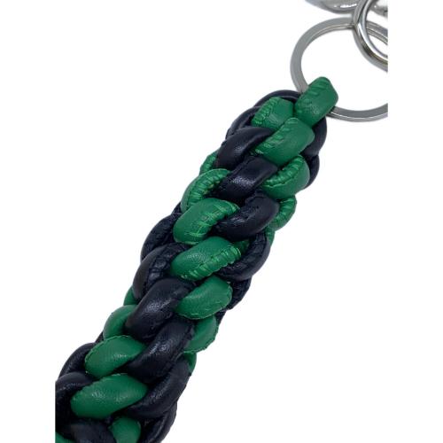CRISTY FOLD KNOT CHARM メンズ グリーン×ブラック