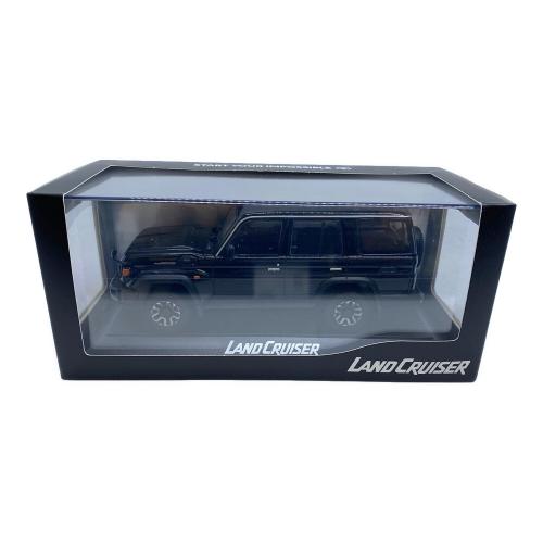 ランドクルーザー 70 ミニカー 1/30スケール ダイキャストカー ブラック