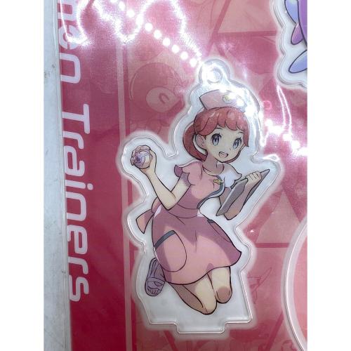 Pokemon Center (ポケモンセンター) ポケモンセンターのお姉さん＆ハピナス アクリルスタンドキーホルダー Pokemon Trainers 「ポケットモンスター」 ポケモンセンター限定 ポケモングッズ