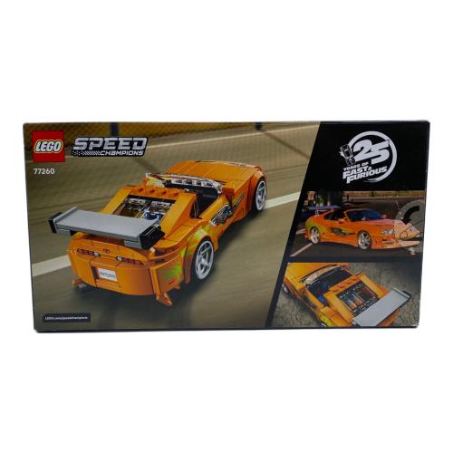 LEGO (レゴ) スピードチャンピオン Fast and Furious Toyota Supra MK4 レゴブロック