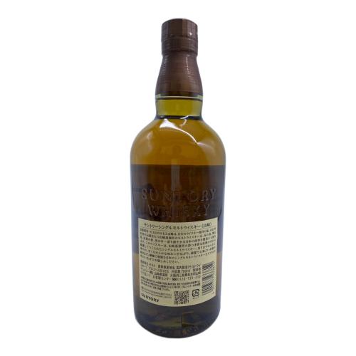 サントリー 山崎 シングルモルト ウイスキー ジャパニーズウィスキー 700ml