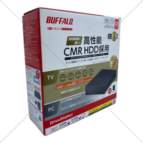 BUFFALO (バッファロー) 外付ケハードディスク HD-EDC2U3-BA