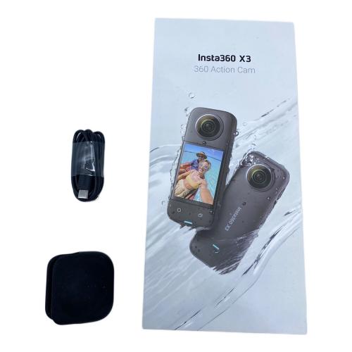 Insta360 (インスタ360) アクションカメラ X3 ※充電口カバー欠品