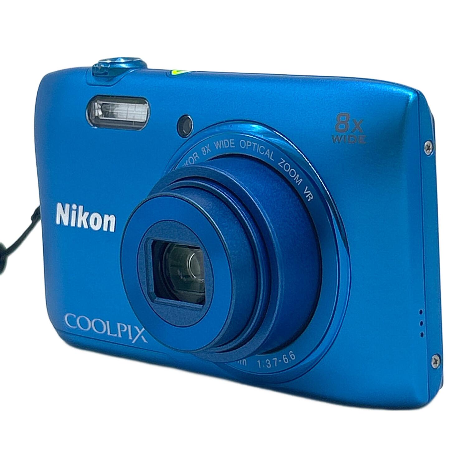 Nikon COOLPIX S3600 BL 青 レンズエラー 動作未確認 Nikon COOLPIX S3600 BL 青 レンズエラー 動作未確認 Nikon COOLPIX