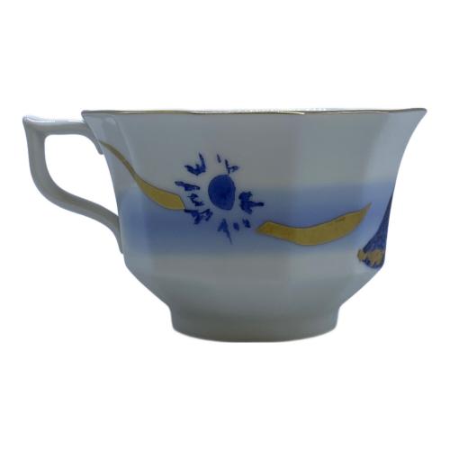 ROYAL COPENHAGEN (ロイヤル・コペンハーゲン) カップ&ソーサー 絹谷幸二コラボ 日月天祥富嶽
