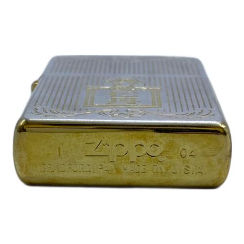 ZIPPO (ジッポ) オイルライター 2004年製 森下仁丹100周年記念