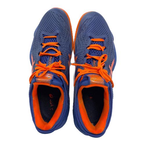 asics (アシックス) テニスシューズ COURT FF 3 OC メンズ SIZE 68.5cm (W27) ネイビー