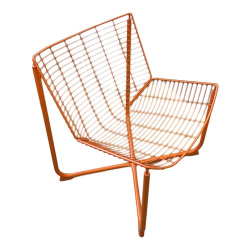 IKEA (イケア) ワイヤーチェア 298 オレンジ SKALBODA