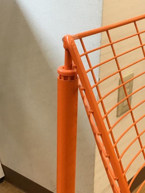 IKEA (イケア) ワイヤーチェア 298 オレンジ SKALBODA