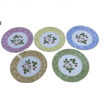 Wedgwood (ウェッジウッド) プレートセット 20cm ワイルドストロベリー