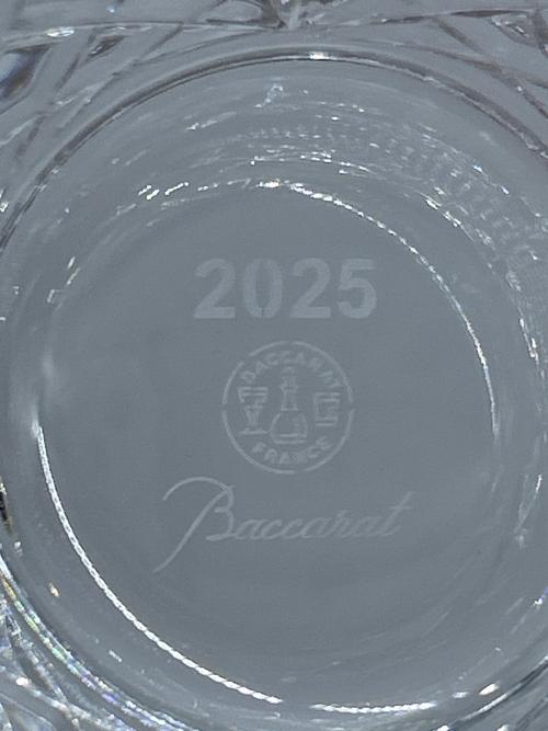 Baccarat (バカラ) ロックグラス 2025 刻印 アリア
