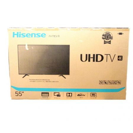 Hisense (ハイセンス) 2019年製 4K対応55A6100 未使用品 55インチ 外付けHDD録画対応 55A6100 2019年製 LaA1901077 未使用（開封確認済）