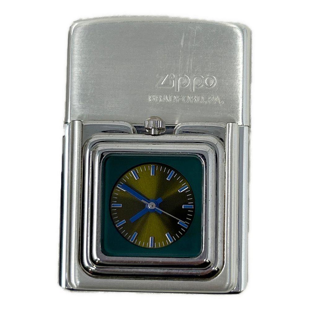 ZIPPO 2003年製造 TIME LIGHT ※時計電池切れ｜トレファクONLINE