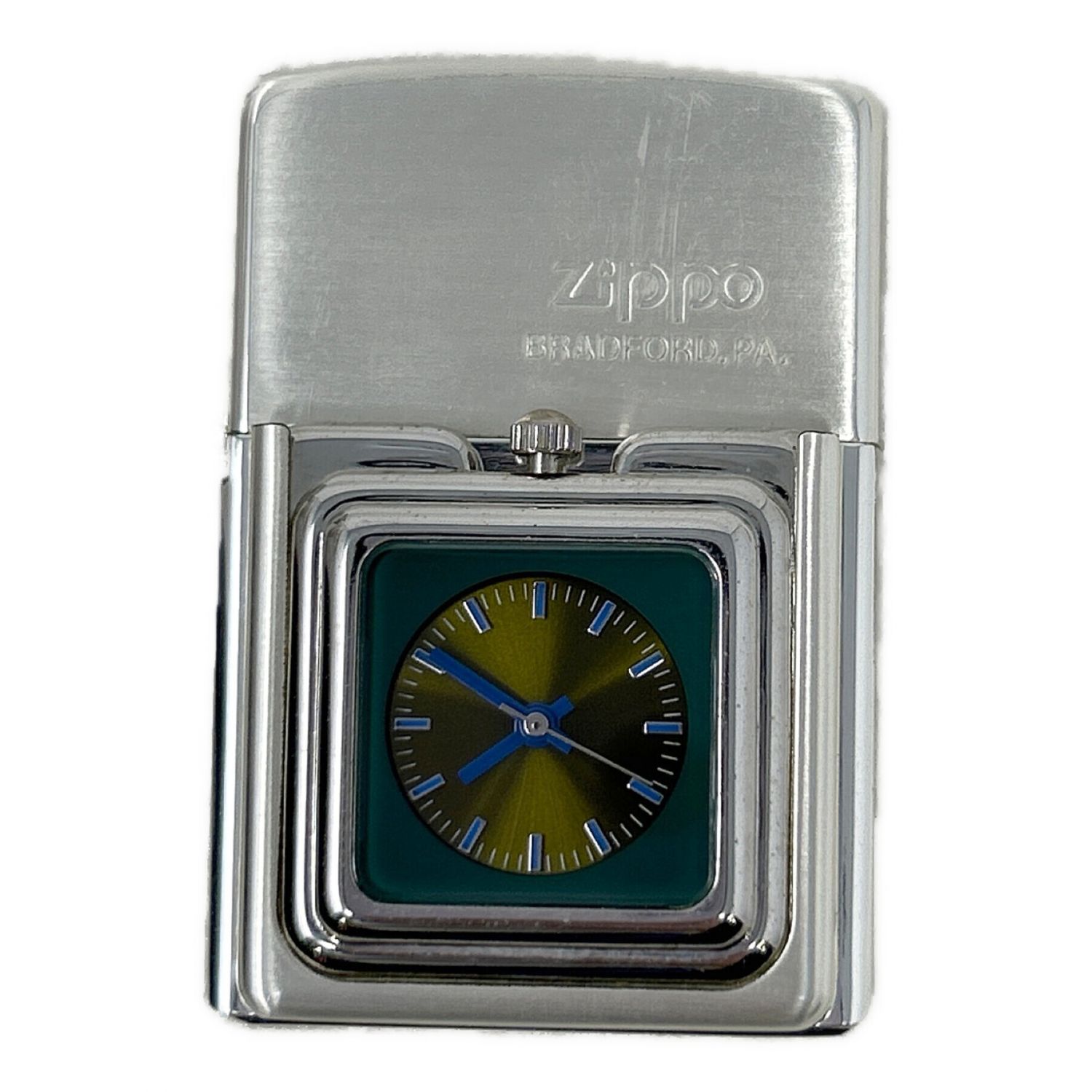 ZIPPO 2003年製造 TIME LIGHT ※時計電池切れ｜トレファクONLINE