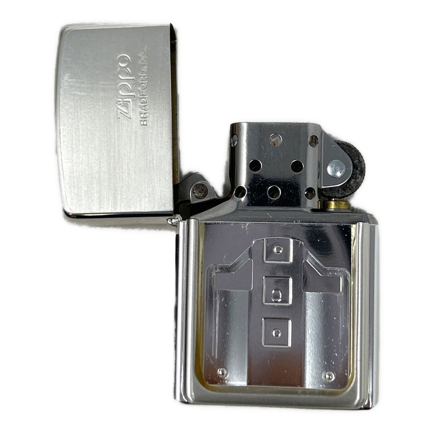 ZIPPO 2003年製造 TIME LIGHT ※時計電池切れ｜トレファクONLINE