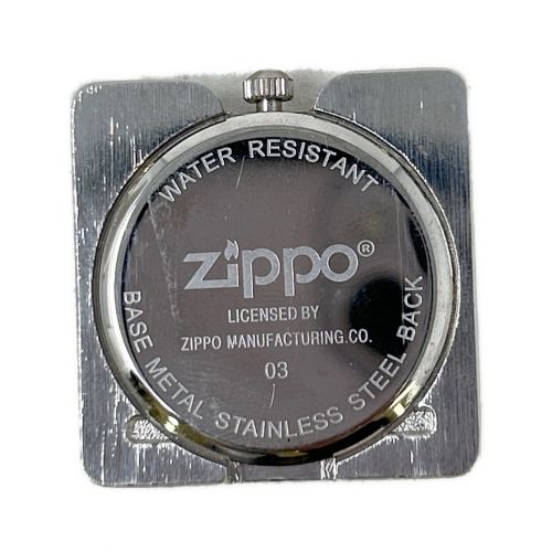 ZIPPO 2003年製造 TIME LIGHT ※時計電池切れ｜トレファクONLINE