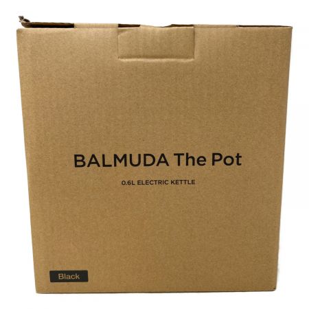BALMUDA (バルミューダデザイン) 電気ケトル K07A-BK 2022年製 0.6L 程度S(未使用品) 未使用品