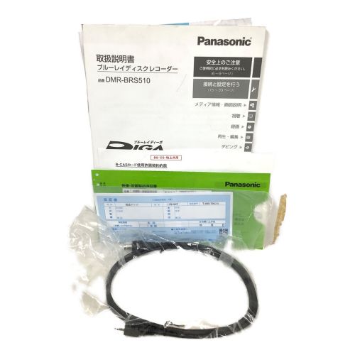 Panasonic (パナソニック) Blu-rayレコーダー キズ有 DMR-BRS510 2016年製 1番組 500GB HDMI端子×1 VM6K