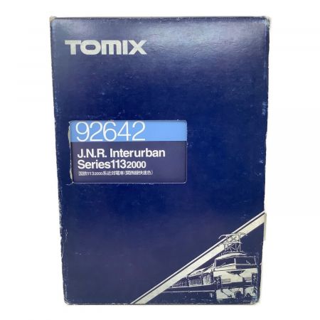 TOMIX (トミックス) Nゲージ 国鉄113 2000系郊外電車（関西線快速色）