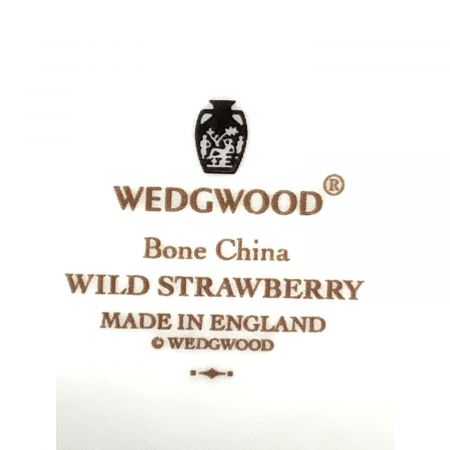 Wedgwood (ウェッジウッド) プレートセット フルリム/グリーン ワイルドストロベリー