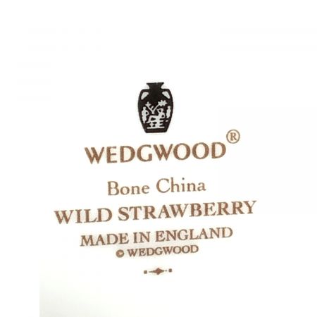 Wedgwood (ウェッジウッド) プレート フルリム/グリーン ワイルドストロベリー