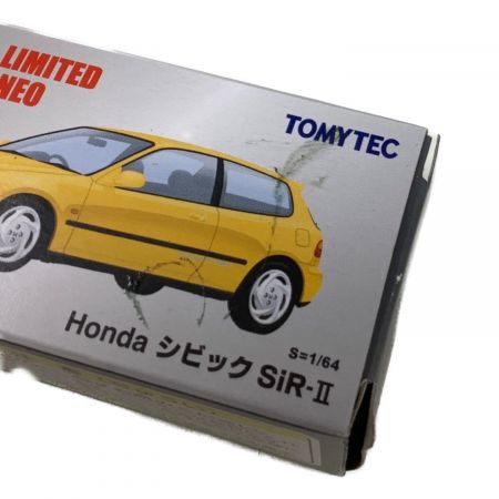 1/64 TLV-N48c Honda シビックSiR-II 黄 トミーテック 模型