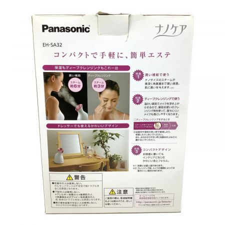 Panasonic (パナソニック) スチーマーナノケア EH-SA32-P 2011年製