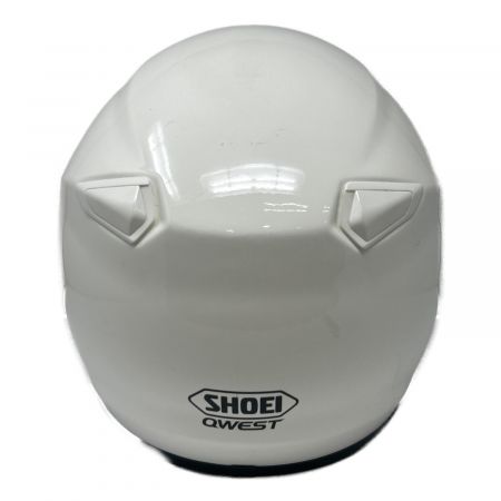 SHOEI (ショーエイ) バイク用ヘルメット SIZE L QWEST ホワイト/T8133 PSCマーク(バイク用ヘルメット)有