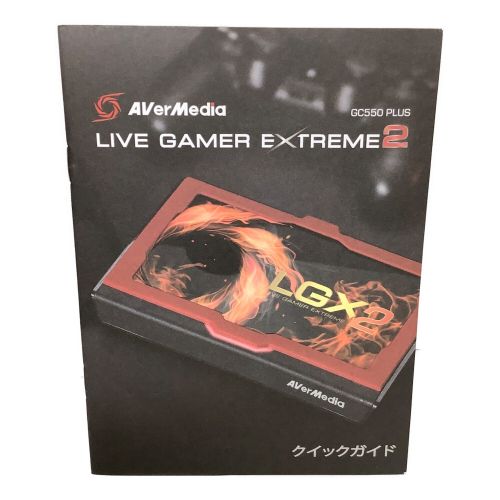 avermedia 4Kパススルー対応 ゲームキャプチャーボックス GC550 PLUS