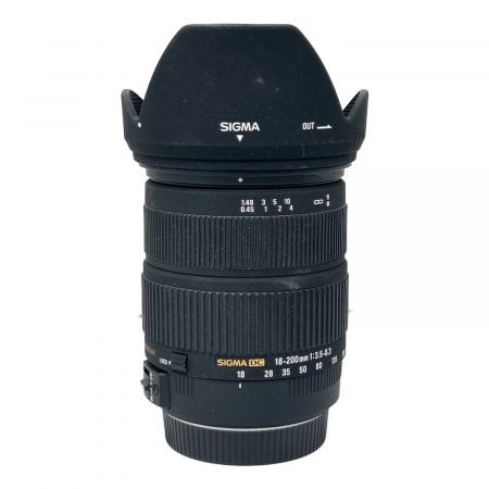 SIGMA (シグマ) レンズ 18-200mm 1:3.5-6.3 545454