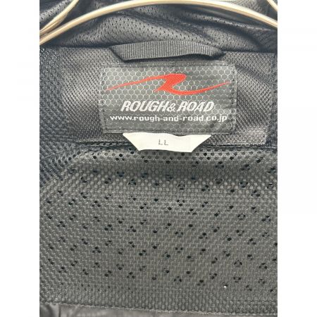 ROUGH & ROAD バイクジャケット メンズ SIZE LL ブラック