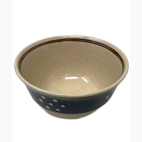 白薩摩 佐藤太進作 呉須梅文茶碗 茶器