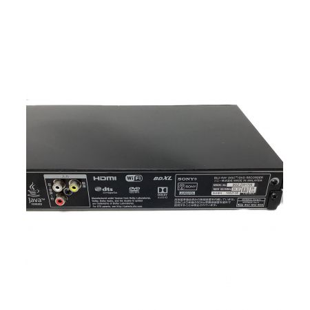 SHARP (シャープ) Blu-rayレコーダー BDZ-ZW1700 2020年製 3D・外付HDD対応 2番組 1TB HDMI端子×1/LAN端子×1/USB端子x2 B-CAS 1052138