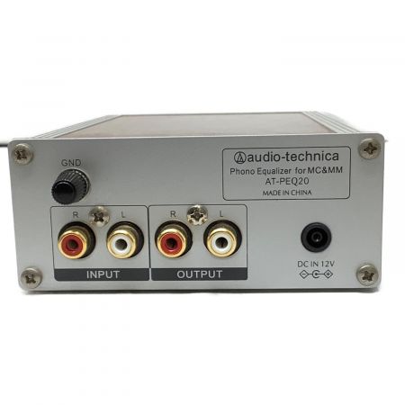 audio-technica (オーディオテクニカ) イコライザー 電源ケーブル付き AT-PEQ20 動作確認済み