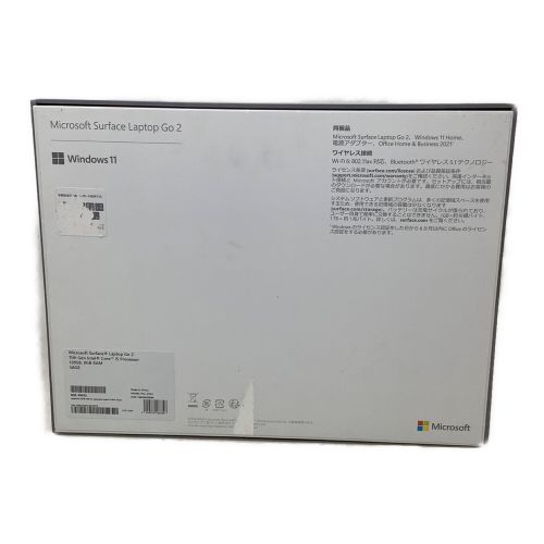 Microsoft (マイクロソフト) Surface Laptop Go 2 8QC-0032 Windows11 Core i5 メモリ:8GB 128GB 8QC-0032