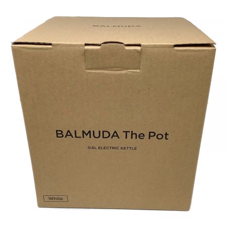 BALMUDA (バルミューダデザイン) The Pot K07A-WH 程度S(未使用品) 未使用品