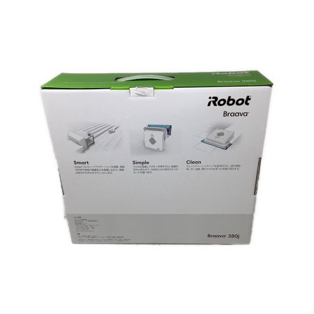 iRobot (アイロボット) ロボットクリーナー Braava 380j 程度S(未使用品) 純正バッテリー 未使用品