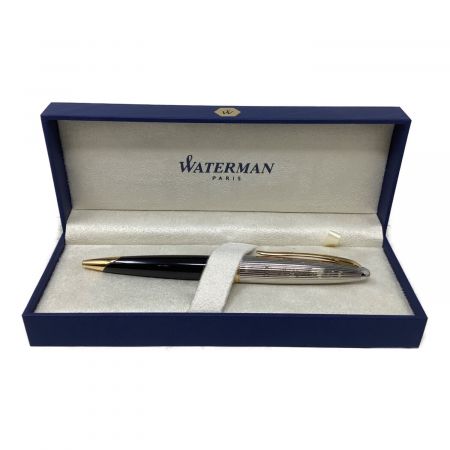 WATERMAN (ウォーターマン) ボールペン S2228342/カレン デラックス ブラック&シルバーGT