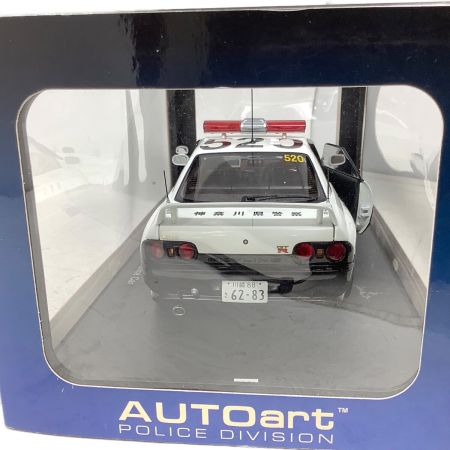 AUTOart (オートアート) ダイキャストカー ポリスカー 神奈川県警 1/18 日産 スカイライン GTR R32