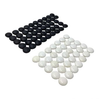 碁石 実用品 37号　本那智黒・日向蛤