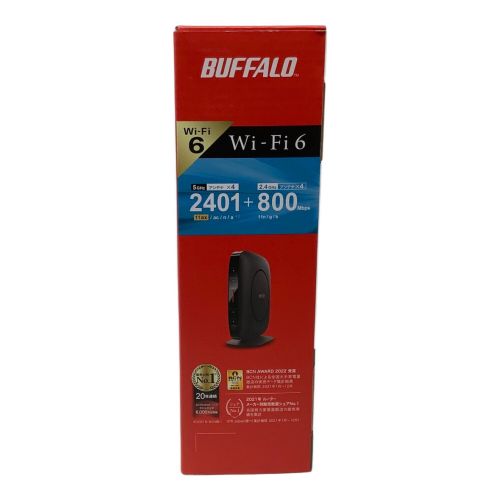 BUFFALO (バッファロー) 無線LANルーター WSR-3200AX4S-BK｜トレファクONLINE