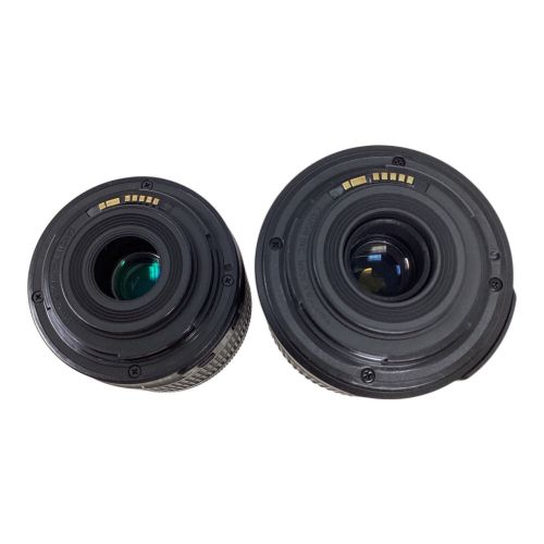 CANON (キャノン) デジタル一眼レフカメラ EOS Kiss X7 ダブルズームキット DS126441 専用電池 SDカード対応 ISO100～6400 061072058171