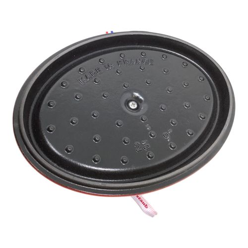 Staub (ストウブ) ココット オーバル チェリー レッド 40509-803