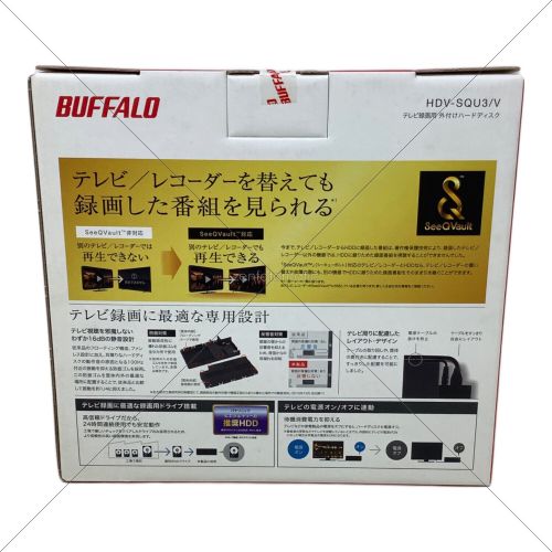 BUFFALO (バッファロー) 外付ケハードディスク 2TB HDV-SQ2.0U3