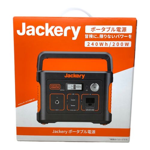 Jackery (ジャックリ) ポータブル電源 240W5/200W PTB021