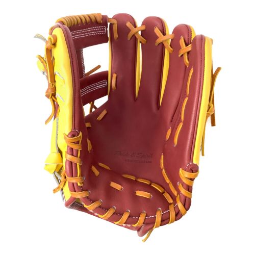 ZETT (ゼット) グローブ ブラウン×イエロー 今宮 2023年モデル プロステイタス