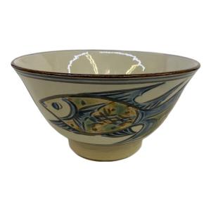 宮城須美子 丼 魚紋