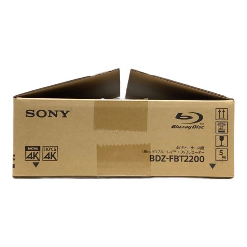 SONY (ソニー) Blu-rayレコーダー BDZ-FBT2200 2023年製 3番組 2TB 1007072