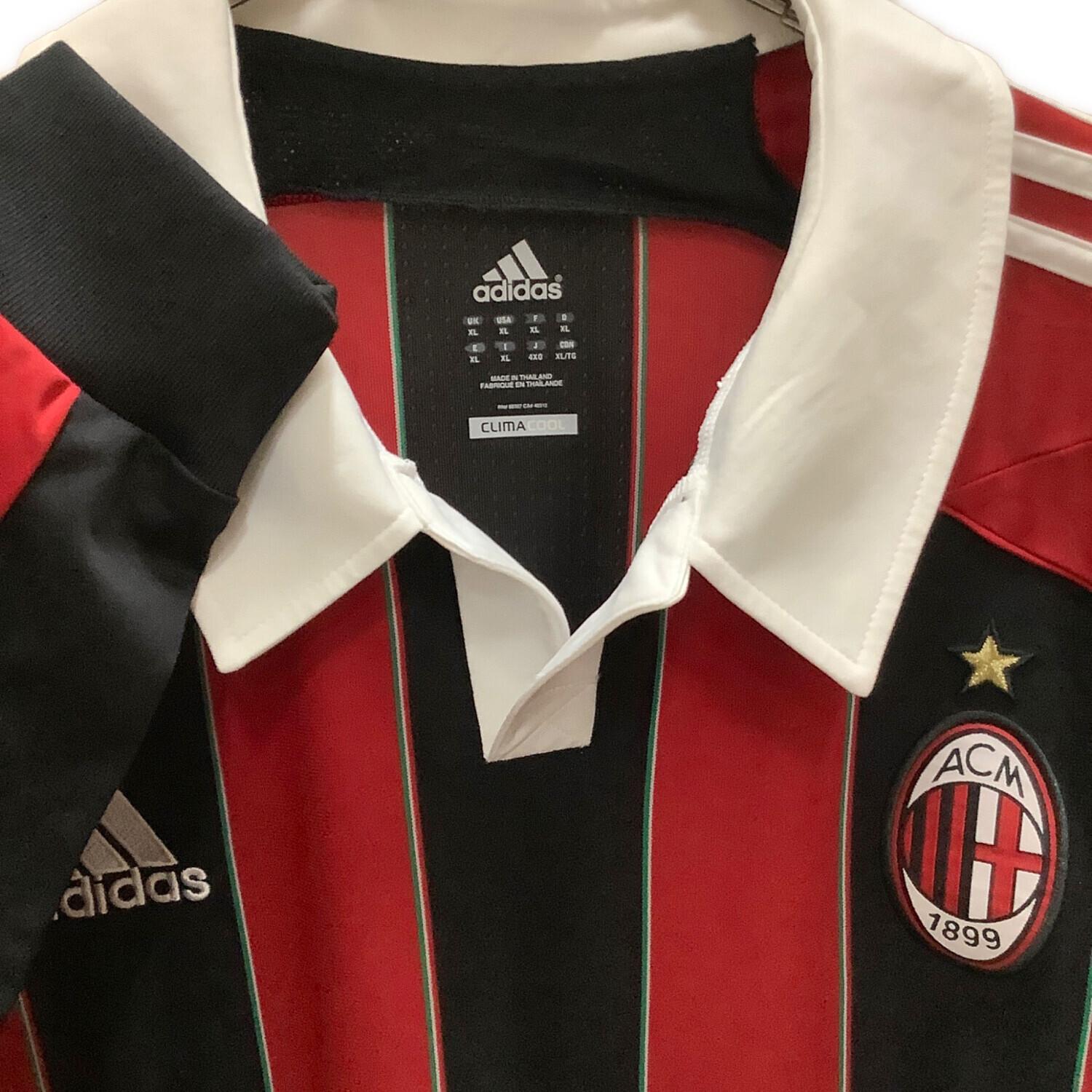 ACミラン adidas アディダス セットアップ XOサイズ Emirates 良品 アディダス ACミラン ジャージ セットアップ 上下 130サイズ